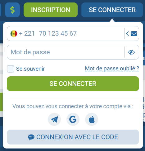 Utilisation du numéro de téléphone
